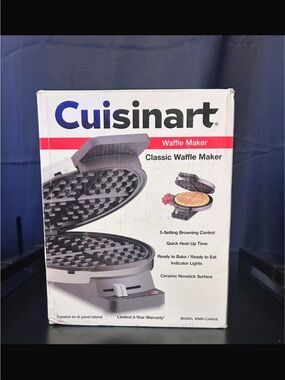 New Cuisinart Classic Waffle Maker